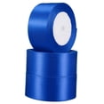 thumbnail image 4 of GOOHOCHY 3 Rolls Blue Polyester Ribbon for present Wrapping and Craft Projects, 4 of 8