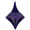 thumbnail image 1 of Vickerman MT194066D 8 in. Purple Candy Glitter Drop Ornament, 1 of 3