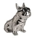 thumbnail image 2 of Estatua de perro, caja de pañuelos, escultura de perro moderna, figura de perro, adorno, escultura de mesa Plata, 2 of 9