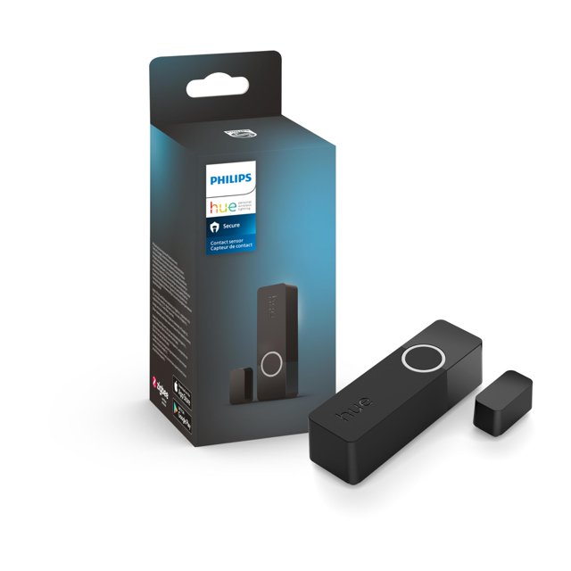 Sensor de contacto inteligente Philips Hue Secure Black, paquete de 1