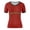 G464 Red1, variant on T Shirts For Women V Neck Short Sleeve Letter Print Lightweight Summer Elegant Tops Red1 Size 3Xl