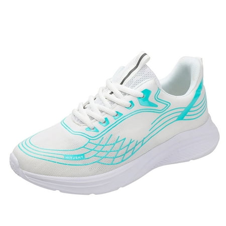 

Dyfzdhu Leisure Women s Lace Up Travel Soft Sole Comfortable Shoes Outdoor Shoes Runing Fashion Sports Breathable Shoes
