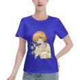thumbnail image 1 of Women's Basic Short Sleeve T-Shirt Cardinal Girl Sakura, 1 of 6
