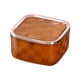 thumbnail image 2 of Cubo de basura de mesa Organizador de almacenamiento Cubo de basura multifuncional Contenedor de basura para Naranja Pequeño, 2 of 6