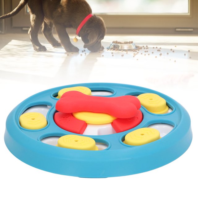 Juguete Alimentador de Rompecabezas para Perros Juguete de Entrenamiento IQ Dispensador de Golosinas Estimulante para Aliviar la Ansiedad ANGGREK Otros