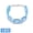 Blue, variant on Pink Neck Cooling Ring Portable Adjustable Chiller Wrap Reusable Cold Release For Sports Outdoor Workout Travel Summer Heat Relief Band