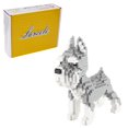 thumbnail image 1 of Larcele Dog Micro Building Blocks Pet Mini Building Toy Bricks 880 Piezas Kljm-02 (Schnauzer), 1 of 5