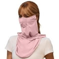 thumbnail image 4 of Sun Protective Scarf Breathable Lightweight Outdoor Neck Gaiter for Women Men Summer Cycling Hiking Womens Head Cover Head Drape Shoulder Pads Extra Long Thin Scarf Lightweight Blanket Shawl, 4 of 5