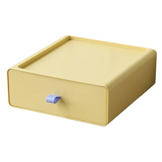 Dinheiro Organizador De Escritorio, Cajones De Almacenamiento Apilables, para Almacenamiento De Maquillaje, Accesorios De Organización De Baño, 1 Cajones, 21*20*8cm