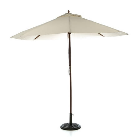 Now For The 9 Wooden Market, Wooden Market Umbrella