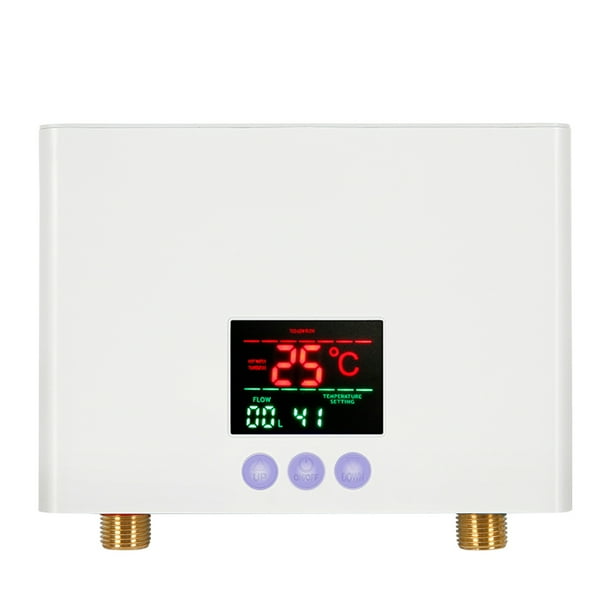 Calentador de agua instantáneo 3KW Mini calentador de agua eléctrico sin tanque montado en la pared