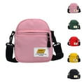 thumbnail image 4 of Faraee Small Messenger Bag for Men Women Water Resistant Crossbody Sling Backpack Purse for Travel Pink, 4 of 5