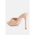 thumbnail image 3 of Yule Ball Patent Faux Leather High Heel Sandals, 3 of 11