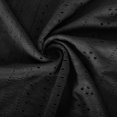 thumbnail image 6 of FRSASU Women's Summer Sleeveless Dress V-Neck Casual Loose Fit Sundress Lace Hollow Out A-Line Flowy Beach Dresses Black, 6 of 6