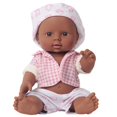 thumbnail image 2 of Puntoco Muñecas de bebé negras de 12 pulgadas con juego de accesorios Muñeca de bebé negra suave para niñas de más de 3 años Juguetes para bebés y niños para regalo de cumpleaños, 2 of 5