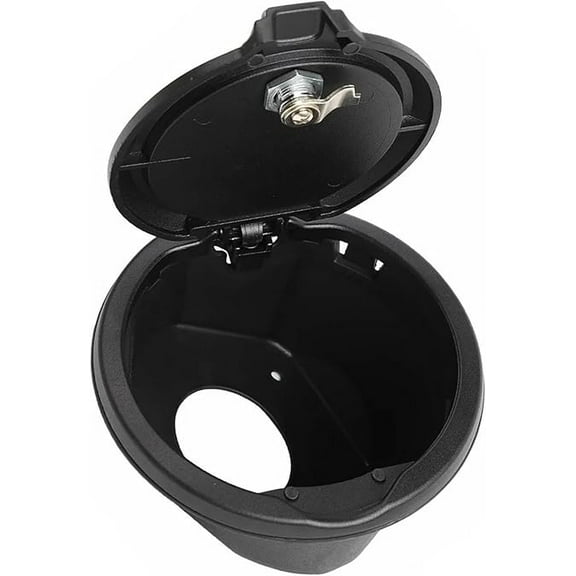 Applicable to 1pc Locking Gas Tank Cap Fuel Filler Door Cover Compatible For Jeep Wrangler JL JLU 2018 2019 2020 2021 2022 2023