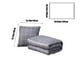 thumbnail image 3 of Blanket Cuddle Pillow 2 In 1 Cuddle Pillow Cuddle Pillow Quilt Round Cushion Cover Blanket Travel Blanket For All Seasons, 3 of 6