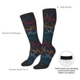 thumbnail image 6 of Fotbe Cartoon Sharks print Women's Men's Novelty Crew Socks Cotton Socks Knee High Socks for Walking,Running,Nurses,Pregnancy, 6 of 8