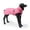 Pink, variant on ZephyPaws Dog Winter Jackets,Reflective Turtleneck Winter Coats for Dogs, Warm Windproof Dog Coats for Large Dogs Gray L