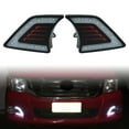 thumbnail image 1 of BFY 2Pcs For Toyota Hilux Vigo 2011 2012 2013 2014 LED Daytime Running Lights DRL White Car Lights Lamp, 1 of 7