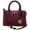 Brown, variant on Michael Kors Women's Sheila Small Faux Saffiano Leather Satchel 35S3G6HS5L-oxbl