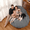 Gray, variant on Zonli 7.5ft Giant Memory Foam Bean Bag Chair, Mica Grey with Washable Cover