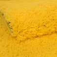 thumbnail image 4 of Unique Loom Solid Shag Collection Area Rug (2' 2" x 6' 1" Runner Tuscan Sun Yellow), 4 of 10