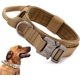 thumbnail image 1 of Collar de perro Zefei Wu de nylon ajustable con hebillas metálicas sólidas y anillo en D tamaño M, 1 of 5