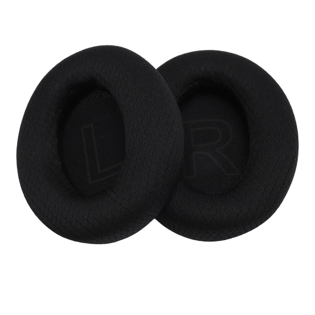 Almohadillas Para Auriculares, 1 Par De Almohadillas Para Auriculares Tela De Malla Transpirable De Alta Elasticidad Costuras Reforzadas Para Q20+
