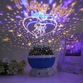 thumbnail image 3 of Proyector de galaxias, cielo estrellado, luz nocturna LED giratoria, planetario, luces nocturnas de estrellas para dormitorio infantil, luz de luna, lámpara de regalo para niños, 3 of 5