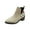 Beige, variant on NOKIO Stylish Women'S Ankle Boots Elegant Women'S Short Boots Ladies British Solid Color Leather Chain Side Zipper Thick Soled Fashion Short Boots Women'S Modern Ankle Boots