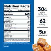 Nutricost Whey Protein Isolate Powder (Salted Caramel) 5LBS - Gluten Free, Non-GMO