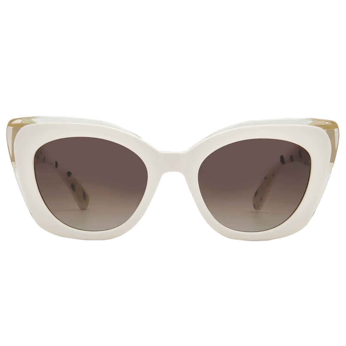 Kate Spade Sunglasses KSJUNI-VK6HA-55 New with tags KATE SPADE JUNI/G/S PEARL VK5HA WHITE Sunglasses 55-18-140MM  main image 4