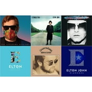Lockdown Sessions (Blue Vinyl/2LP) (X) & Single Man & Victim Of Love & Jewel Box (2LP - And This Is Me) & Honky Chateau & Diamonds (2LP)