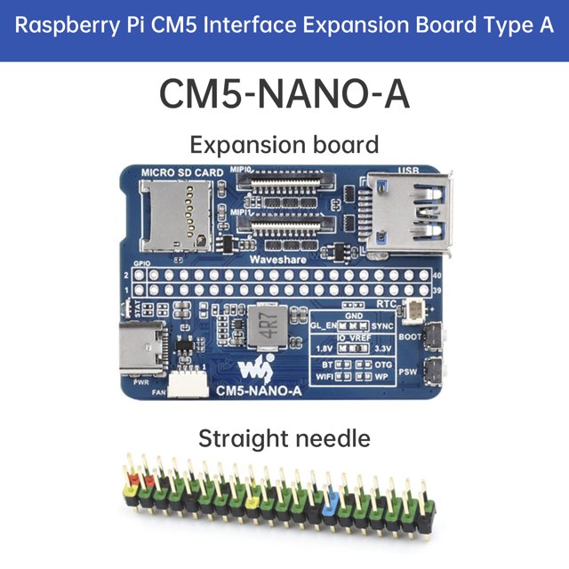 Raspberry CM5 Compute Module IO Baseboard Compute Module 5 Basic Expansion Board