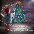 thumbnail image 5 of Felt Christmas Tree for Toddlers - 37.5 x 27.5 Inches DIY Felt Christmas Tree for Kids with 33 Ornaments - Kids Christmas Tree Wall Hanging Home Decoration, 5 of 6