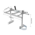 thumbnail image 2 of Chainsaw Mill Portable Sawmill 14"-24" Guide Bar Cutting Saw Mill for Builders, 2 of 24