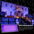 thumbnail image 4 of Luz de inundación Blacklight Indmird de 50 W x 2 con enchufe e interruptor, 4 of 7