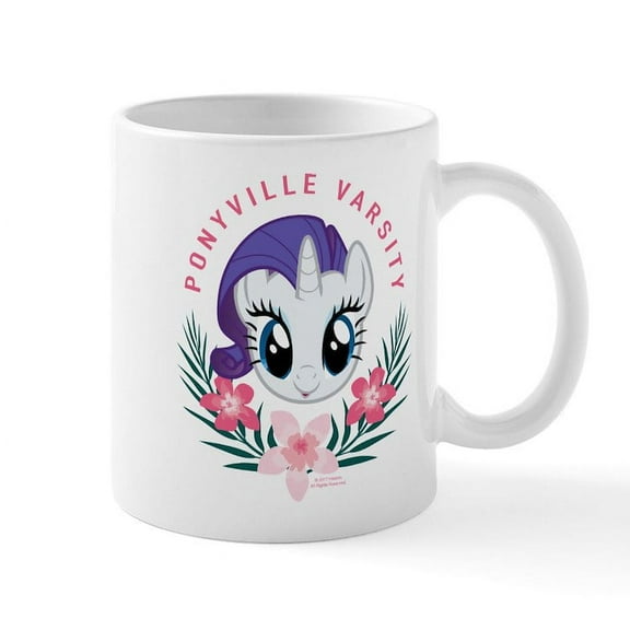 CafePress - My Little Pony Ponyville Varsity - 11 oz Ceramic Mug - Novelty Coffee Tea Cup