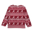 thumbnail image 3 of Preschool Outerstuff  Crimson Alabama Crimson Tide Ugly Sweater Pajama Set, 3 of 5