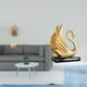 thumbnail image 2 of Escultura De Cisne En Forma De Hoja De Metal Abstracta Nórdica, Pieza De Arte Moderno, Adorno Creativo Para Mesa, Sala De Estar, Gabinete, Decoración De Fiesta En El Hogar., 2 of 8