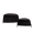 Black, variant on Tcbosik Triangle Ottomans Set of 2 with Storage, Faux Fur Multi-Functional Footrest, Footstool for Small Space, Living Room, Bedroom, Hallway, Easy Assembly, Ivory