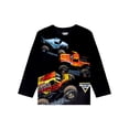 thumbnail image 2 of Monster Jam Boys Long Sleeve Top and Pant Pajama Set, 2-Piece, Sizes 4-12, 2 of 3