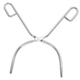 thumbnail image 4 of BESTYASH 1Set Silver Semicircle Beaker Tongs Kitchen Use Heat Resistant Laboratory Tools 11.79X3.93X0.24in, 4 of 5