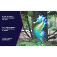 thumbnail image 3 of Moonrays 96351 Majestic Sea Horse Solar Stake Light, 3 of 7