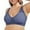 C200/Blue, variant on Women Soft Comfortable Bra Verachics Bra Lilymiss Luna Hug Front Closure Bras Seniors Lyzlook Lunahug Front Buckle Back Shaping Bra Classic