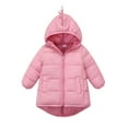 thumbnail image 2 of REDARER Kids Cartoon Puffer Jacket, Lightweight Short Down Coat for Girls and Boys, Warm Thin Quilted Winter Outerwear with Prints,Size:1-2 Years, 2 of 6
