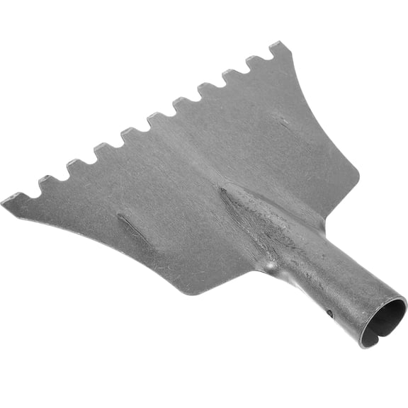 TAILTOSS Grey Steel Ice Breaking Shovel for Driveway Efficient Snow Removal and Ice Scraping
