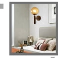 thumbnail image 4 of Lámpara de pared Apliques de pared modernos Pantalla de cristal de globo Lámpara de pared interior del hogar para sala de estar Dormitorio Pasillo Accesorio de luz Luz de pasillo en forma de bola (bom Romacci lámpara de pared, 4 of 7