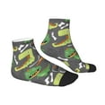 thumbnail image 3 of Bingfone Cartoon Dinosaurs Design Patterned Men'S Women'S Casual Cotton Socks, 3 of 9